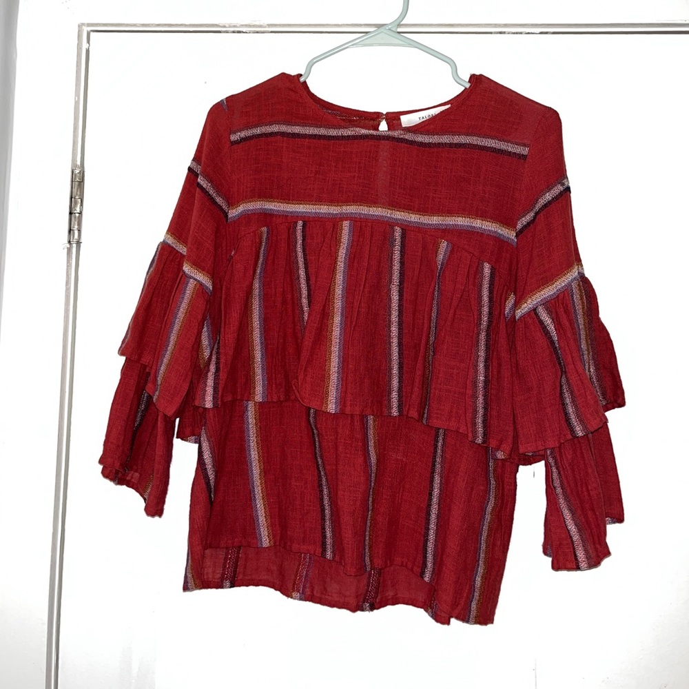 Flowy Tiered Blouse